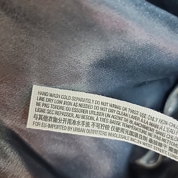 Free People Just Dance Babydoll Silver Metallic Dress - Picture 5 of 7